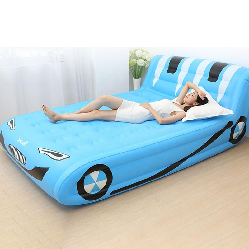 فراش هوائي سهل النفخ، سرير قاب - مراجعة Inflatable Mattress وسعره