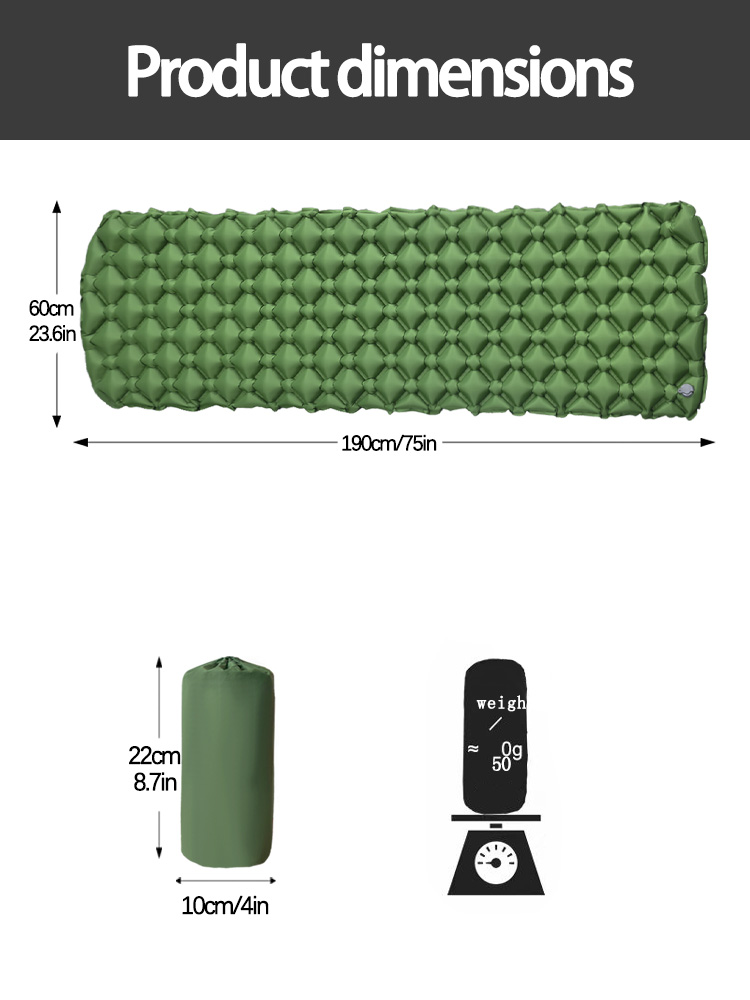 فراش قابل للنفخ للتخييم، سرير  - مراجعة Inflatable Mattress وسعره